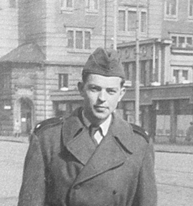 Pavel Hauzner na vojně, 1956